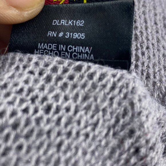 Dorfman Milano Scala Pronto Cable Knit Slouch Beret Hat Cap Purple Metallic - Picture 7 of 7